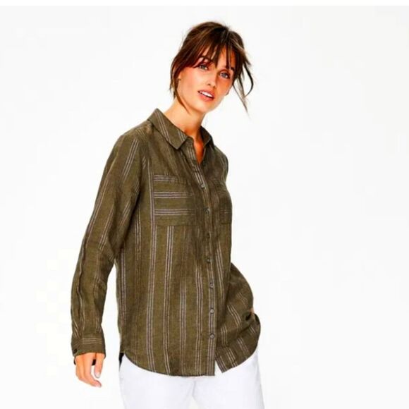 šHost PickšBodenāLinenāBlouse - Picture 1 of 7